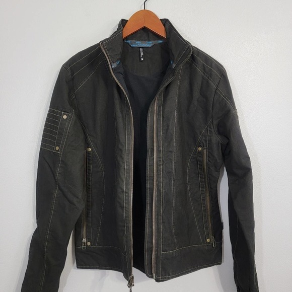 Kuhl Jackets & Blazers - Kuhl Burr Vintage Patina Dye Moto Jacket